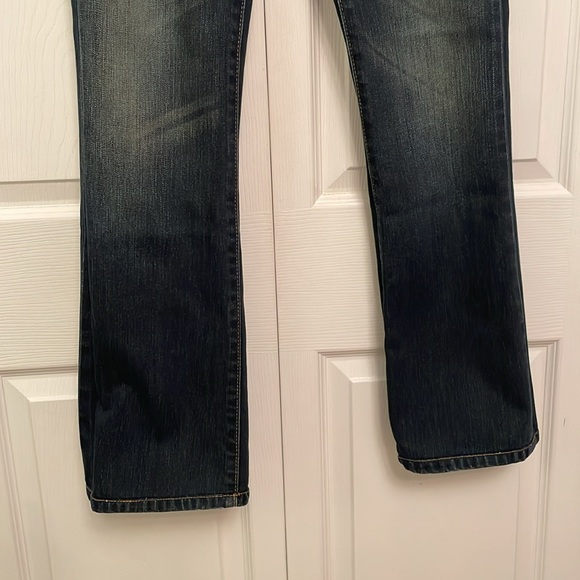 Levi’s Red Denim Blue Jeans 29x32 REDLOOP Flare - Picture 4 of 16